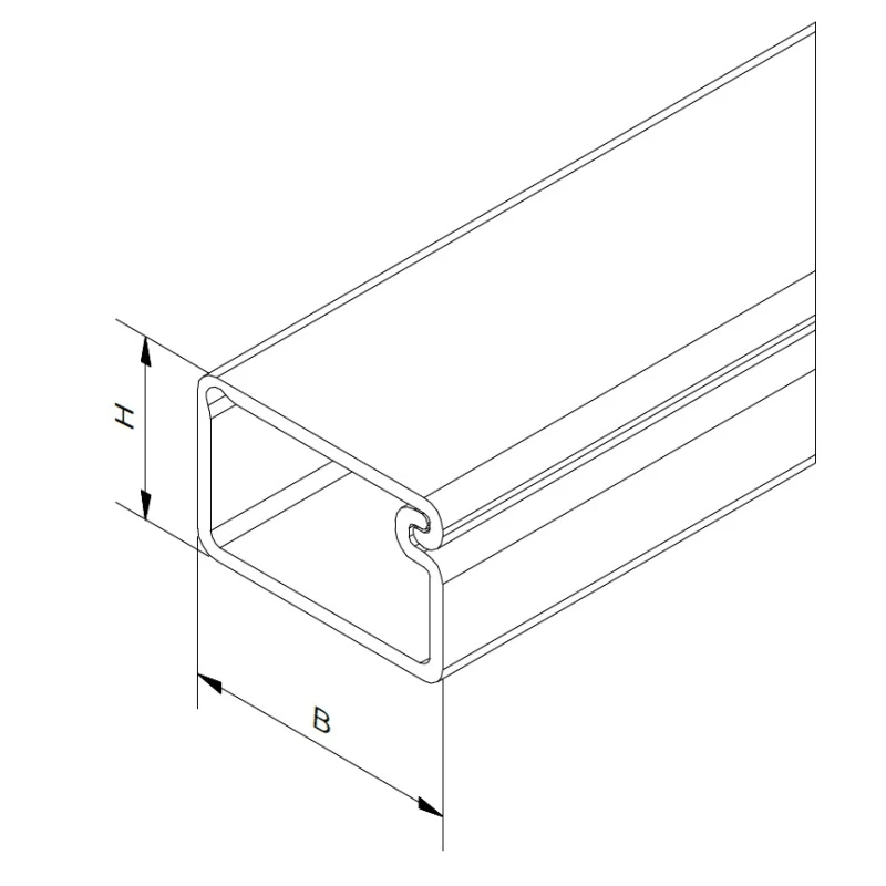 RS PRO MINI Series White Cable Trunking 2 m Polyvinyl Chloride Germany 237-4034