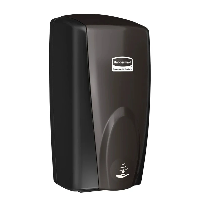 Rubbermaid Commercial Products Black Automatic Wall-Mount Soap Dispenser 1 L FG750127