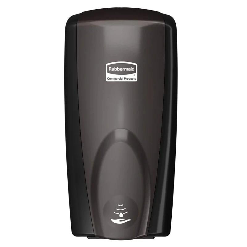 Rubbermaid Commercial Products Black Automatic Wall-Mount Soap Dispenser 1 L FG750127