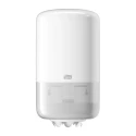 Tork Mini Wipe Dispenser Wall Mount White Plastic Compact Design 558000