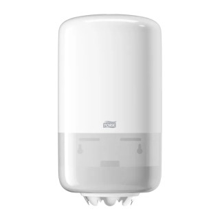 Tork Mini Wipe Dispenser Wall Mount White Plastic Compact Design 558000
