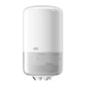 Tork Mini Wipe Dispenser Wall Mount White Plastic Compact Design 558000