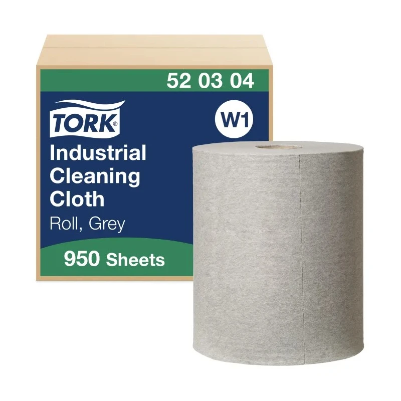 Tork Dry Industrial Wipes, Centrefeed Roll, 380 x 420 mm, 950 Cloths per Pack 520304