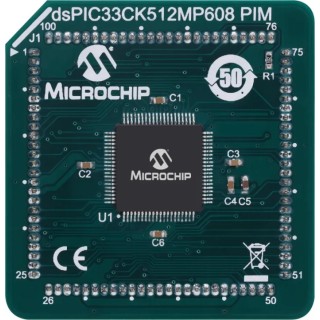 Microchip dsPIC33CK512MP608 General Purpose Plug-In Module EV09H41A