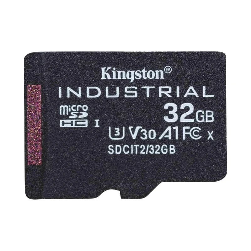 Kingston 32 GB Industrial Grade MicroSDHC microSD UHS-I A1 Class 10 U3 SDCIT2/32GBSP