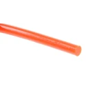 RS PRO Orange Round Polyurethane Belt 6.3 mm Diameter 30 m Length for Use with 38 mm Minimum Pulley Diameter 259-6547