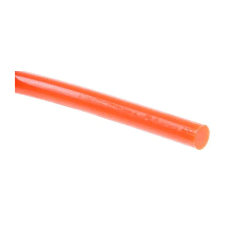 RS PRO Orange Round Polyurethane Belt 6.3 mm Diameter 30 m Length for Use with 38 mm Minimum Pulley Diameter 259-6547