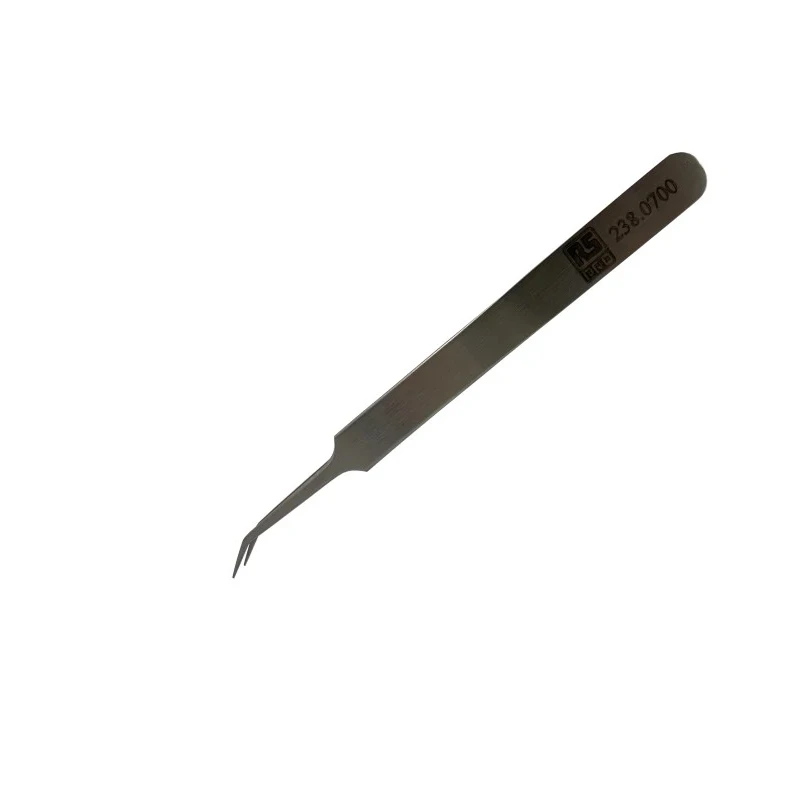 RS PRO 110mm Low Carbon Austenitic Steel Pointed Tweezer 238-0700