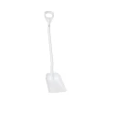 Vikan Ergonomic Square Shovel White Blade Width 270 mm Handle Length 1280 mm 56115