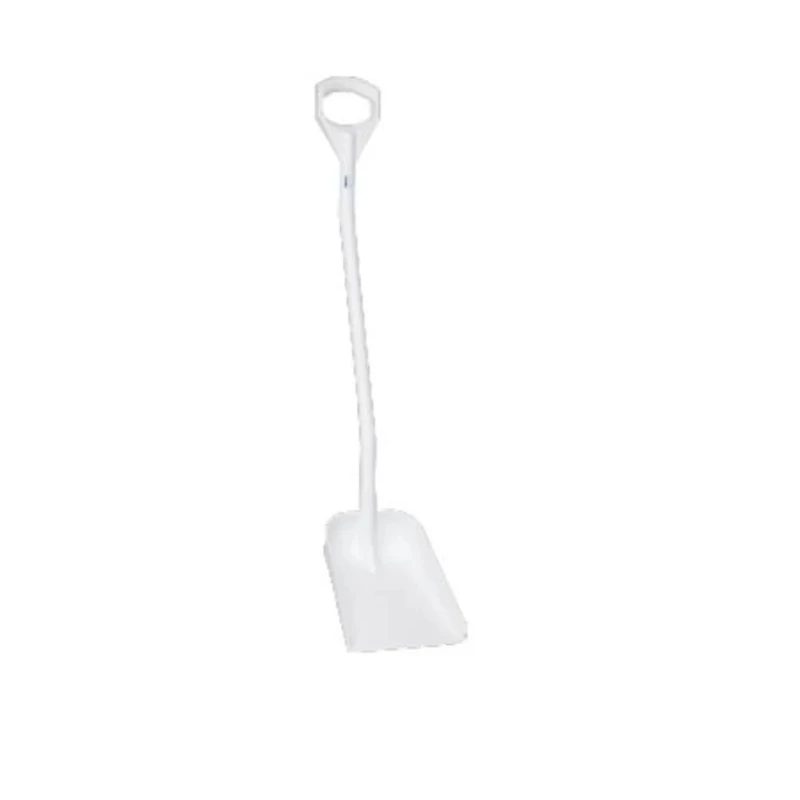 Vikan Ergonomic Square Shovel White Blade Width 270 mm Handle Length 1280 mm 56115
