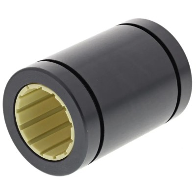 Igus Aluminium Closed Bushing Bearing with 25 mm ID 40 mm OD, 58 mm Length, Dynamic Load 3625 N, Static Load RJUM-01-25