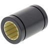 Igus Aluminium Closed Bushing Bearing with 25 mm ID 40 mm OD, 58 mm Length, Dynamic Load 3625 N, Static Load RJUM-01-25