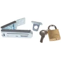 ABUS Weatherproof Keyed Brass Padlock 5 mm Shackle Diameter, 30 mm Body Width XR0100DGS