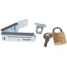 ABUS Weatherproof Keyed Brass Padlock 5 mm Shackle Diameter, 30 mm Body Width XR0100DGS