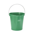 Vikan 12L Polypropylene Green Standard Bucket with Handle 56942