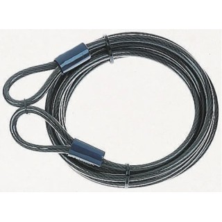 ABUS Steel Cable Lock 10 m Length 10 mm Diameter Cobra Loop Cable XR7200 1000