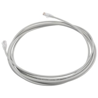HellermannTyton Connectivity Cat6 Cable, Grey, 5 m Length, Terminated, U/UTP PVC Jacket CAT6