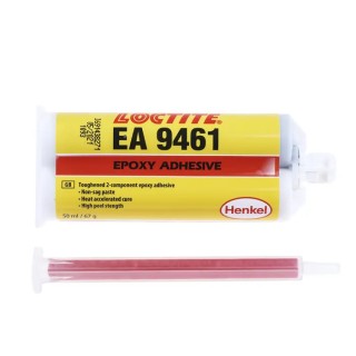 Loctite Structural Bonding Epoxy Adhesive Dual Cartridge Grey 50 ml HYSOL 9461 451231