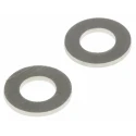 RS PRO Brass Washers 4BA, Nickel Plated Brass, DIN 75000, ISO 4042, Inside Diameter 3.12mm, Outside Diameter 483-0704