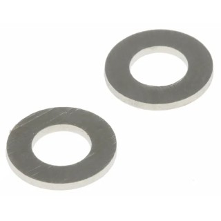 RS PRO Brass Washers 4BA, Nickel Plated Brass, DIN 75000, ISO 4042, Inside Diameter 3.12mm, Outside Diameter 483-0704