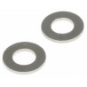 RS PRO Brass Washers 4BA, Nickel Plated Brass, DIN 75000, ISO 4042, Inside Diameter 3.12mm, Outside Diameter 483-0704