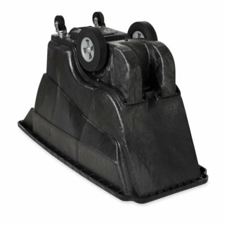 Rubbermaid Commercial Products High Density Polyethylene Sack Truck, 850 lb Load, 10in Wheel Diameter FG9T1400BLA