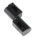 Southco Nylon Barrel Hinge 78mm x 28.5mm x 19mm Free Swinging Lift Off Pin, Satin Chrome Chrome Plated Polished 96-50-420-11