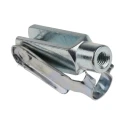 RS PRO Steel Clevis with M5 x 0.8 Rod Connection Thread, 36mm Length, 10mm Width, Ball Diameter 5mm, Zinc Plated 312-0185