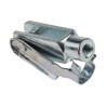 RS PRO Steel Clevis with M5 x 0.8 Rod Connection Thread, 36mm Length, 10mm Width, Ball Diameter 5mm, Zinc Plated 312-0185