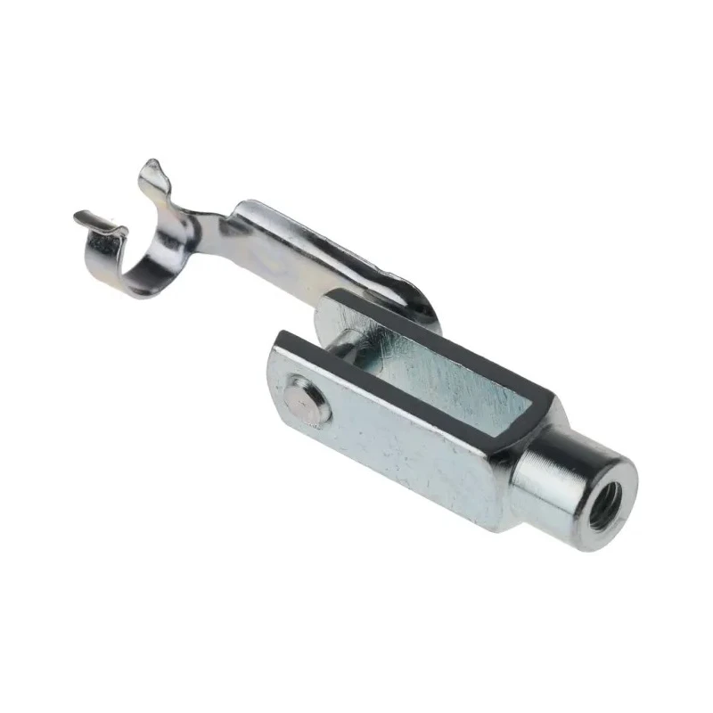 RS PRO Steel Clevis with M5 x 0.8 Rod Connection Thread, 36mm Length, 10mm Width, Ball Diameter 5mm, Zinc Plated 312-0185