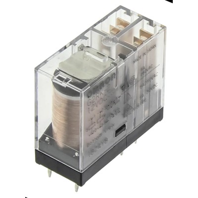 Omron PCB Power Relay 12V DC Coil 5A Switching Current DPDT G2RK-2 DC12