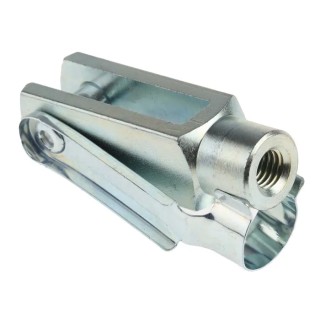 RS PRO Steel M10 x 1.5 Clevis, 72 mm x 20 mm, Zinc Plated 312-0270