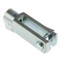 RS PRO Steel M10 x 1.5 Clevis, 72 mm x 20 mm, Zinc Plated 312-0270
