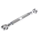 RS PRO Stainless Steel Jaw, Jaw Rigging Screw M10 Thread, Electro Polished Finish 312-3594