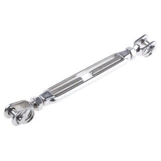 RS PRO Stainless Steel Jaw, Jaw Rigging Screw M10 Thread, Electro Polished Finish 312-3594