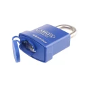 ABUS Keyed Stainless Steel Heavy Duty Padlock Weatherproof, 8 mm Shackle Diameter, 27.5 mm Length, 56.5 mm Width 83WPIB/53