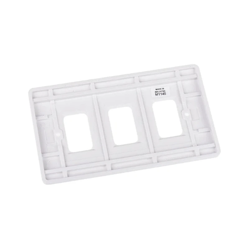 MK Electric White 3 Gang Light Switch Cover K3633 WHI