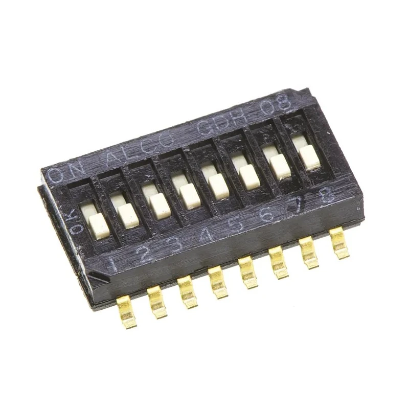 TE Connectivity Rotary Coded DIP Switch Surface Mount Rocker Actuator 1-1571983-1