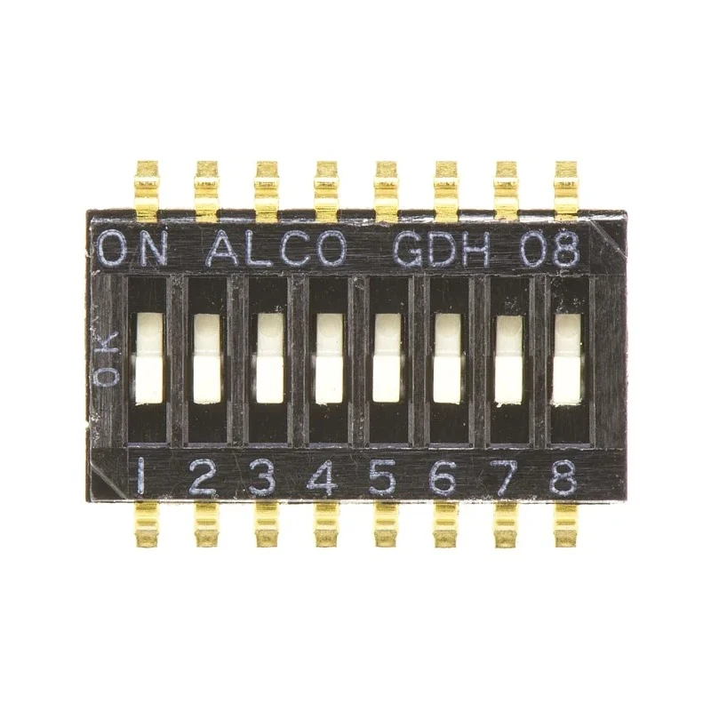 TE Connectivity Rotary Coded DIP Switch Surface Mount Rocker Actuator 1-1571983-1