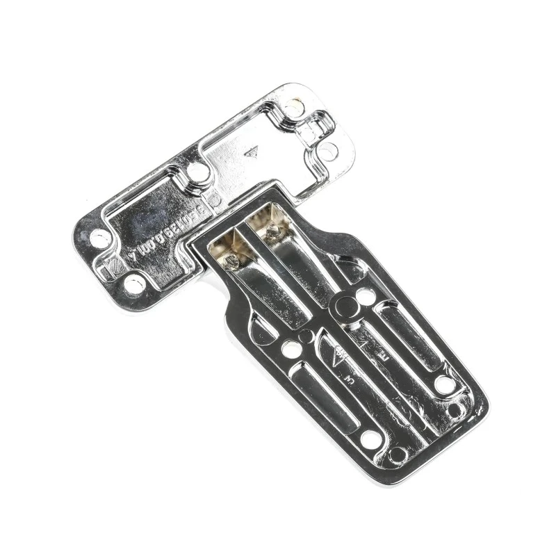 Steinbach & Vollman Zinc Tee Hinge with Fixed Pin, Screw Fixing, 80 mm Length x 110.5 mm Width x 15 mm Thickness 3.50.0139.0