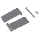 Pinet Stainless Steel Flag Hinge with Lift Off Pin 40 mm x 80 mm x 3 mm 347-8361