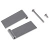Pinet Stainless Steel Flag Hinge with Lift Off Pin 40 mm x 80 mm x 3 mm 347-8361
