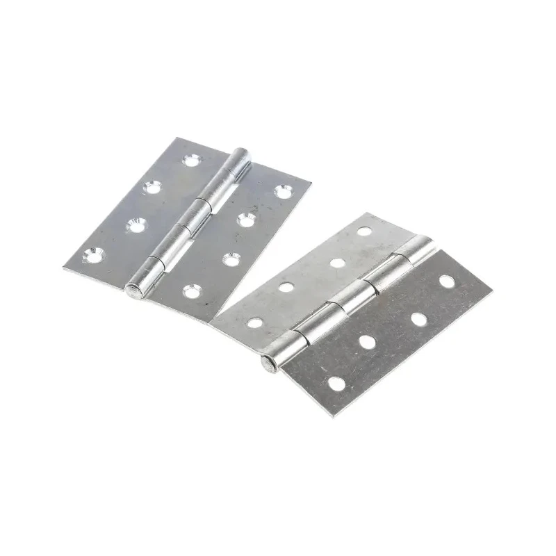 RS PRO Zinc Plated Steel Butt Hinge with Fixed Pin, Screw Fixing, 100 mm x 71 mm x 1.75 mm 436-5086