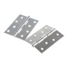 RS PRO Zinc Plated Steel Butt Hinge with Fixed Pin, Screw Fixing, 100 mm x 71 mm x 1.75 mm 436-5086