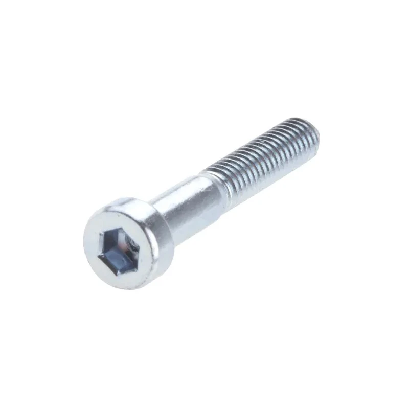 RS PRO Bright Zinc Hex Socket Cap Screw, Hex Drive, M4 Thread, 25mm Length 444-5643