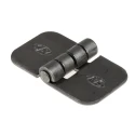 Savigny Steel Butt Hinge with Fixed Pin Screw Fixing 20 mm x 34 mm x 1.5 mm 40447 ABR