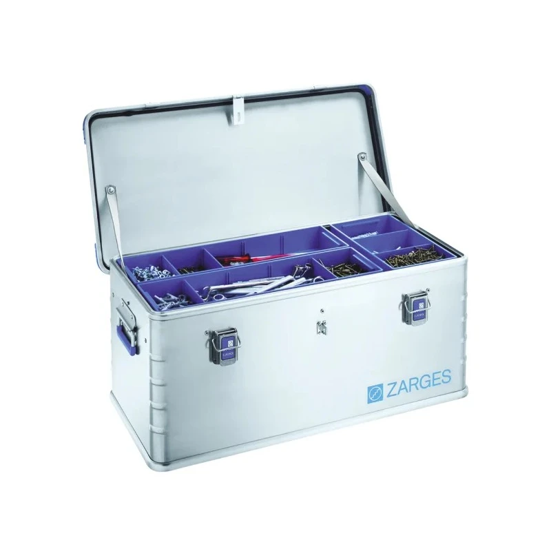 Zarges EUROBOX Metal Waterproof Watertight Transit Case Aluminium 400 mm x 800 mm x 340 mm 40708