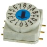 Wurth Elektronik Rotary Coded DIP Switch Surface Mount with Gull Wing Terminals WS-ROSV 428521320817