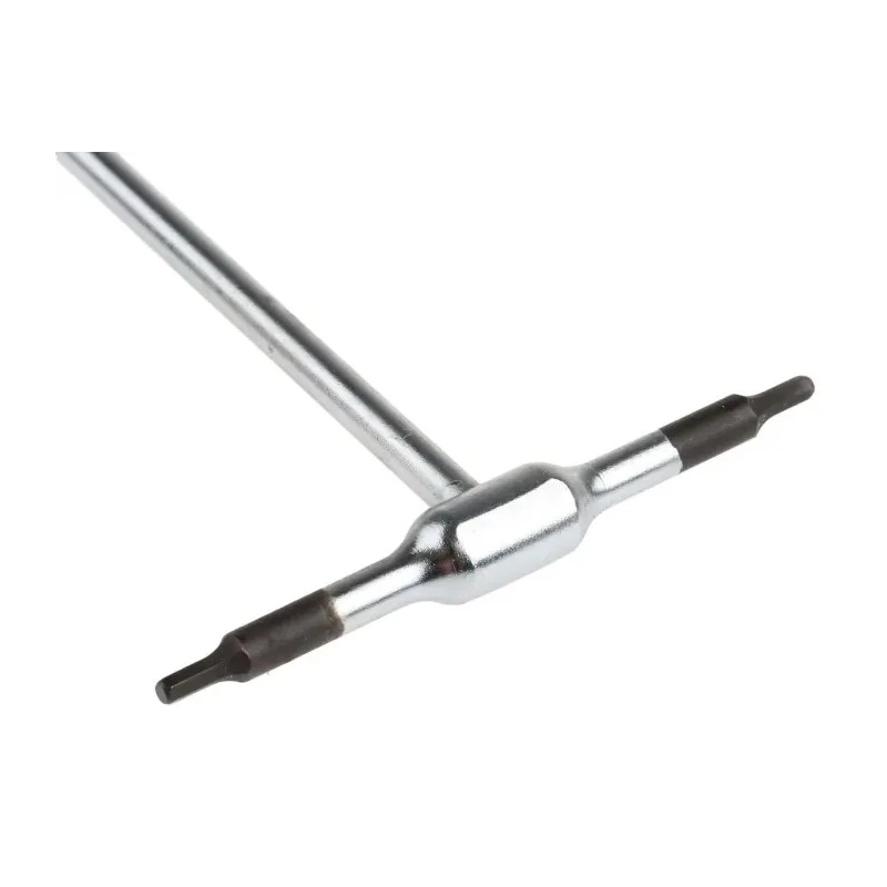 Facom T Metric Hex Key Chrome Vanadium Steel, 2 mm Hex Size, Long Arm, 125mm Length 84TC.2