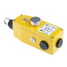 IDEM GLM Rope Pull Switch 205 mm, Straight, 2 NO/2 NC, IP67, Die Cast Aluminium Housing 143052